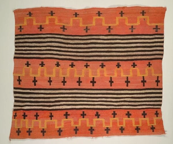 Rug (Womans Wearing Blanket Style), c. 1895-1905. Creator: Unknown
