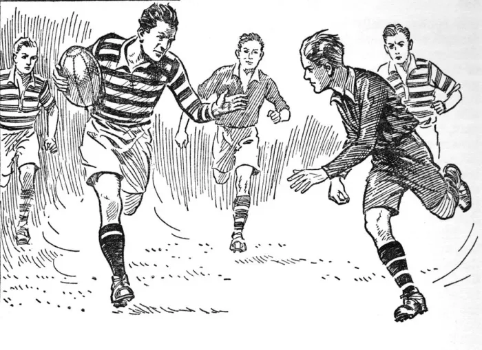Framed Print : Rugby Football, 1937 Framed Print : Rugby Football, 1937