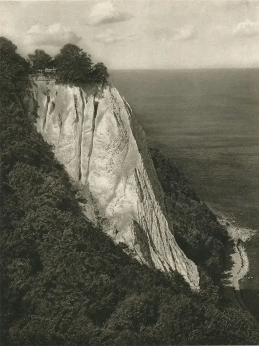 Framed Print : Rugen - Konigsstuhl, 1931. Artist: Kurt Hielscher Framed Print : Rugen - Konigsstuhl, 1931. Artist: Kurt Hielscher