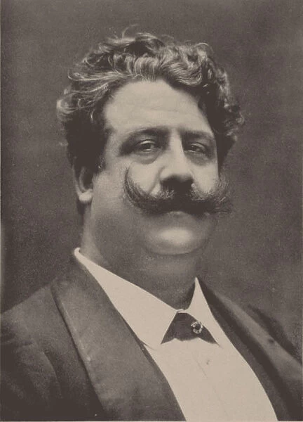 Ruggiero Leoncavallo (1858-1919). Creator: Anonymous