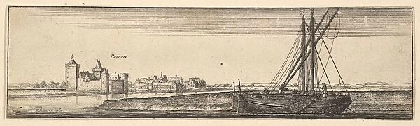 Ruhrort, 1642-44. Creator: Wenceslaus Hollar