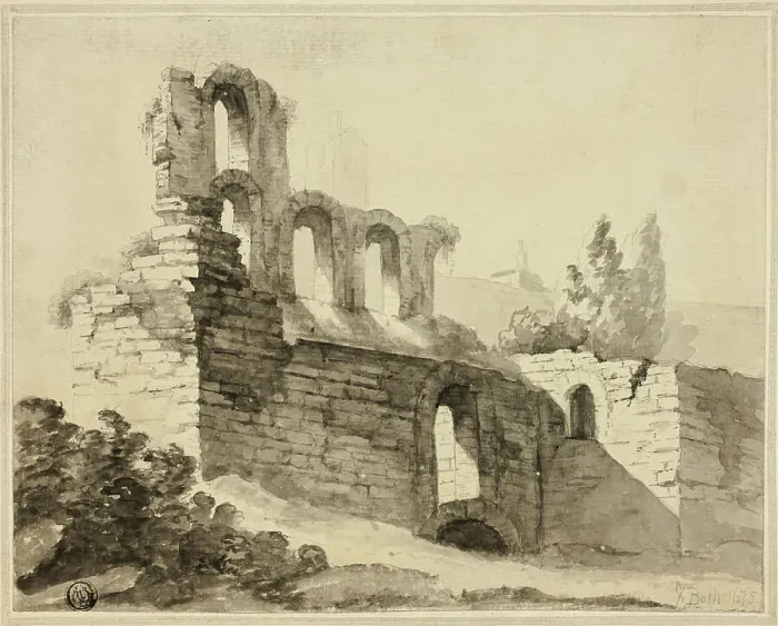 Framed Print : Ruin, n.d. Creator: Unknown Framed Print : Ruin, n.d. Creator: Unknown