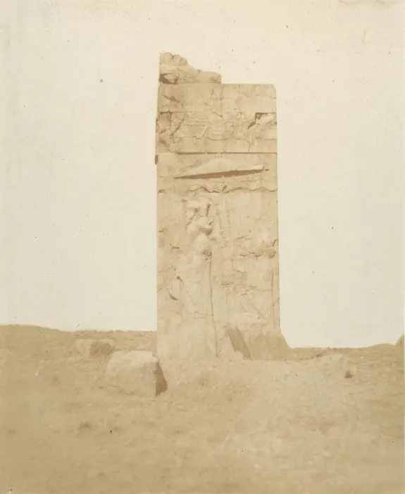 Framed Print : Ruine sulla terza terazza, Persepolis, 1858. Creator: Luigi Pesce Framed Print : Ruine sulla terza terazza, Persepolis, 1858. Creator: Luigi Pesce