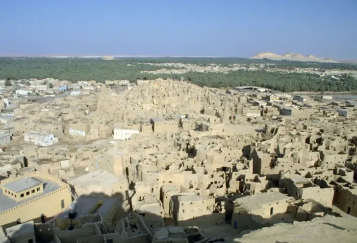Framed Print : Ruined citadel, Siwa, Egypt, 1992 Framed Print : Ruined citadel, Siwa, Egypt, 1992