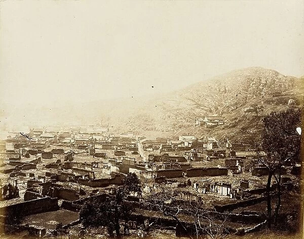 Ruined Village, N. China, 1860. Creator: Felice Beato