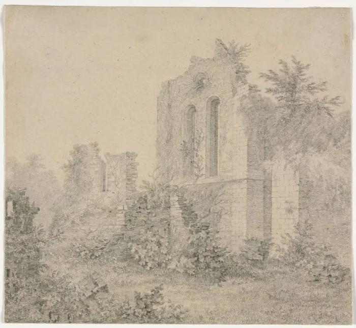 Framed Print : Ruins of an Abbey. Creator: Charles Norris (British, 1779-1858) Framed Print : Ruins of an Abbey. Creator: Charles Norris (British, 1779-1858)