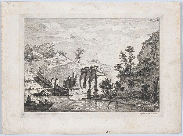Ruins of an Aqueduct, 1763. Creator: Jean-Jacques de Boissieu