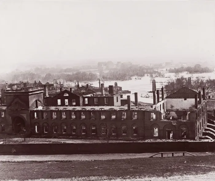 Framed Print : Ruins of Arsenal, Richmond, Virginia, 1865. Creator: Alexander Gardner Framed Print : Ruins of Arsenal, Richmond, Virginia, 1865. Creator: Alexander Gardner