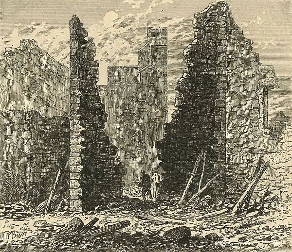 Ruins of the Barbican on Ludgate Hill, 1792, (1897). Creator: Unknown