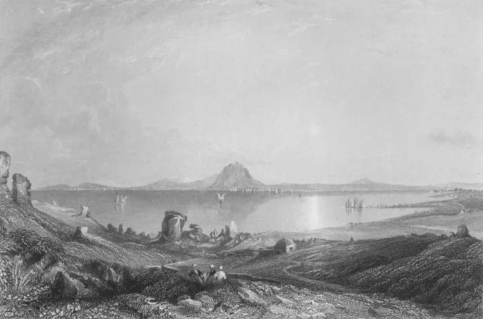 Framed Print : The Ruins of Carthage, c1850. Artist: Henry Adlard Framed Print : The Ruins of Carthage, c1850. Artist: Henry Adlard