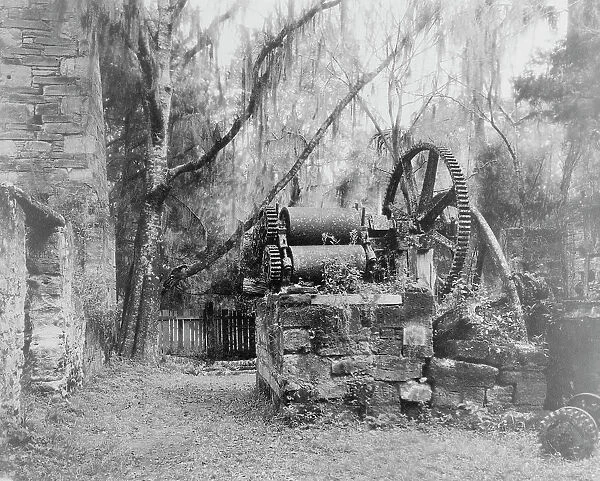 Ruins of an early sugar mill, Orange City, Volusia Co. Florida, between 1936 and 1939. Creator: Frances Benjamin Johnston