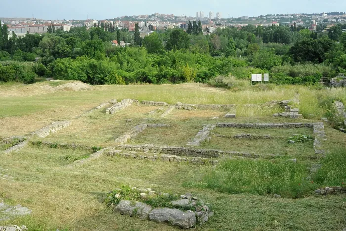 Framed Print : Ruins of the Episcopal Centre, ancient city of Salona, Solin, Croatia, 2018. Creator: Unknown Framed Print : Ruins of the Episcopal Centre, ancient city of Salona, Solin, Croatia, 2018. Creator: Unknown