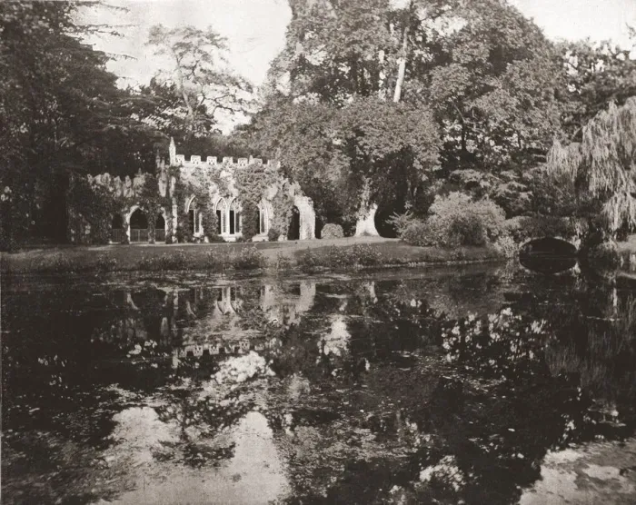 Framed Print : The Ruins at Frogmore, Berkshire, 1894. Creator: Unknown Framed Print : The Ruins at Frogmore, Berkshire, 1894. Creator: Unknown