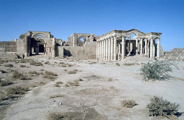 Ruins of Hatra (Al-Hadr), Iraq, 1977