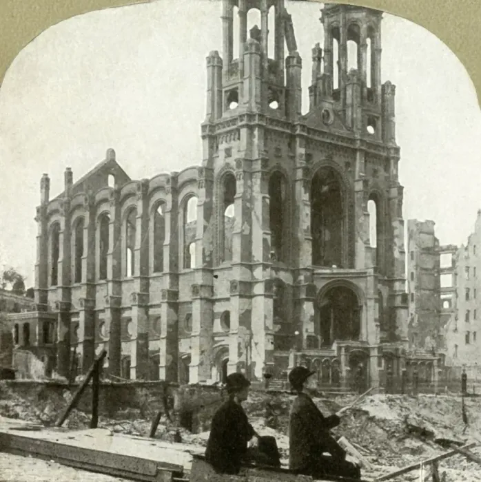 Framed Print : Ruins of the Jewish Synagogue on Sutter St. ; stood the great earthquakes of 1865 and 1868, 1906 Framed Print : Ruins of the Jewish Synagogue on Sutter St. ; stood the great earthquakes of 1865 and 1868, 1906
