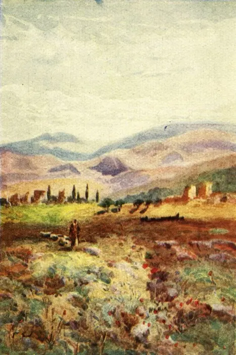 Framed Print : Ruins of Sardis - Revelations. iii. 1. c1924. Creators: James Clark, Henry A Harper Framed Print : Ruins of Sardis - Revelations. iii. 1. c1924. Creators: James Clark, Henry A Harper