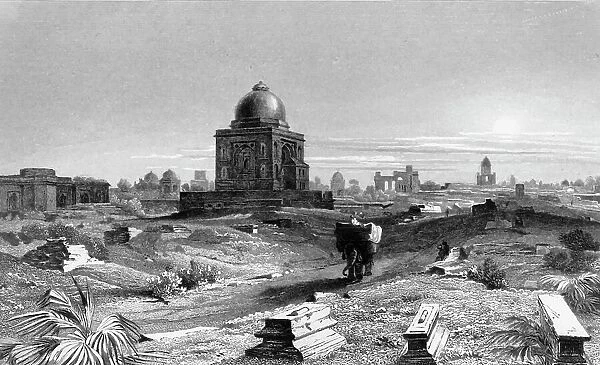 Ruins South Side of Old Delhi, 1835. Creator: Thomas Shotter Boys