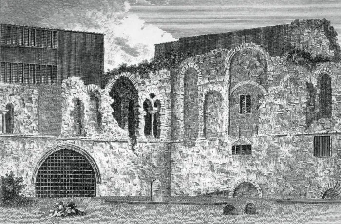 Framed Print : Ruins of the south transept, Church of St Bartholomew-the-Great, Smithfield, City of London, 1800 Framed Print : Ruins of the south transept, Church of St Bartholomew-the-Great, Smithfield, City of London, 1800