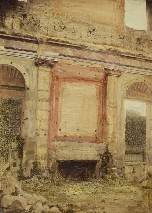 Framed Print : Ruins of the Tuileries Palace, 1871-1883. Creator: Unknown Framed Print : Ruins of the Tuileries Palace, 1871-1883. Creator: Unknown