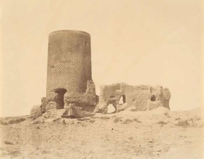 Framed Print : [Ruins of Tus, Khorasan], 1840s-60s. Creator: Possibly by Luigi Pesce