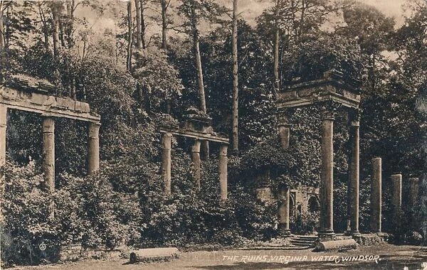 The Ruins, Virginia Water, Windsor, c1917