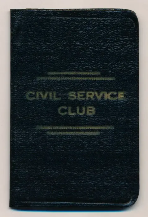 Framed Print : Rules of the Civil Service Club, c1953 Framed Print : Rules of the Civil Service Club, c1953