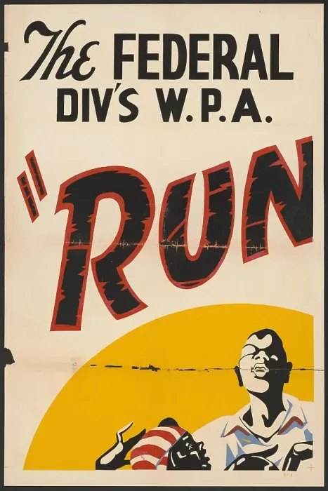 Framed Print : Run Little Chillun, [193-]. Creator: Unknown