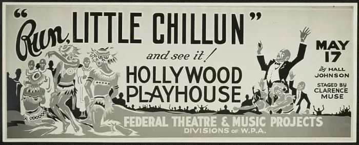 Framed Print : Run, Little Chillun, Los Angeles, [193-]. Creator: Unknown