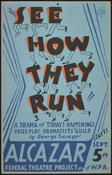 Framed Print : See How They Run, San Francisco, [193-]. Creator: Unknown