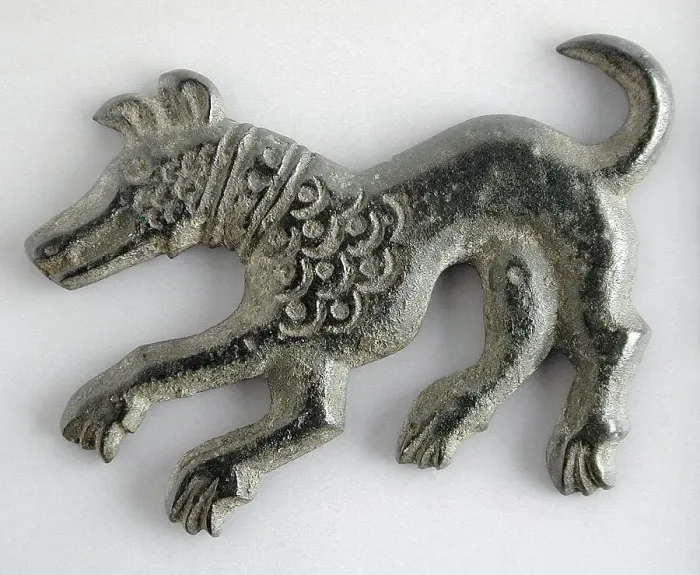 Framed Print : Running Wolf, between 618 and 906. Creator: Unknown