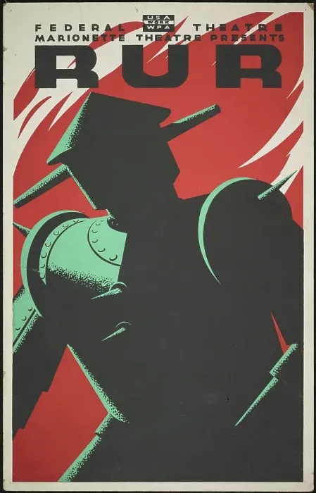 Framed Print : R.U.R. [193-]. Creator: Unknown