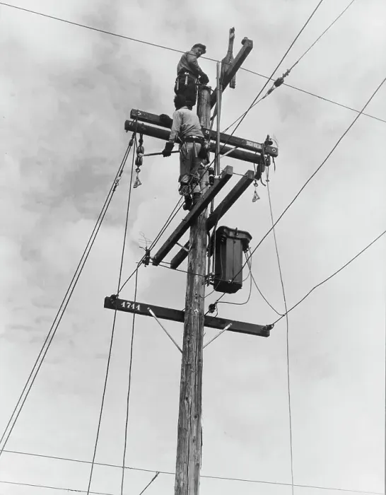 Framed Print : Rural electrification, San Joaquin Valley, California, 1938. Creator: Dorothea Lange Framed Print : Rural electrification, San Joaquin Valley, California, 1938. Creator: Dorothea Lange