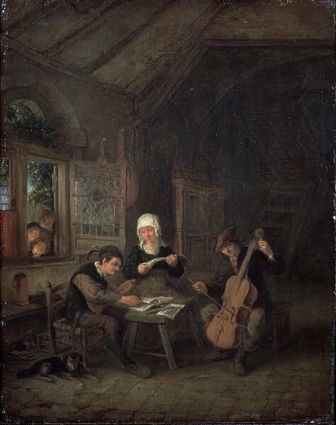 Rural Musicians, 1645. Artist: Adriaen van Ostade