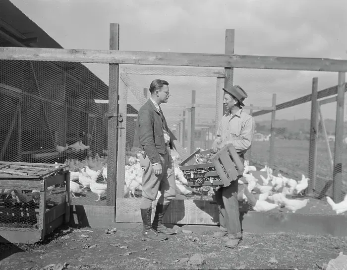 Framed Print : Rural Rehabilitation Administration client with the Rehabilitation Administration... CA, 1936. Creator: Dorothea Lange Framed Print : Rural Rehabilitation Administration client with the Rehabilitation Administration... CA, 1936. Creator: Dorothea Lange