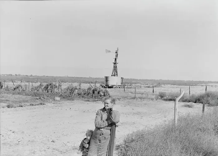 Framed Print : Rural rehabilitation client assisted by the FSA...Tulare County, California, 1938. Creator: Dorothea Lange Framed Print : Rural rehabilitation client assisted by the FSA...Tulare County, California, 1938. Creator: Dorothea Lange