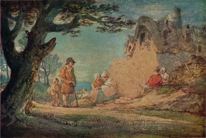 Framed Print : Rural Scene, 1922. Artist: William Payne Framed Print : Rural Scene, 1922. Artist: William Payne