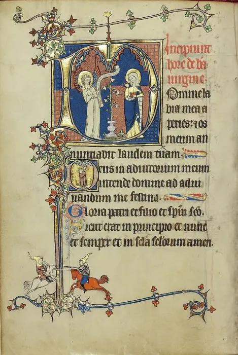 Framed Print : Ruskin Hours, about 1300. Creator: Unknown Framed Print : Ruskin Hours, about 1300. Creator: Unknown