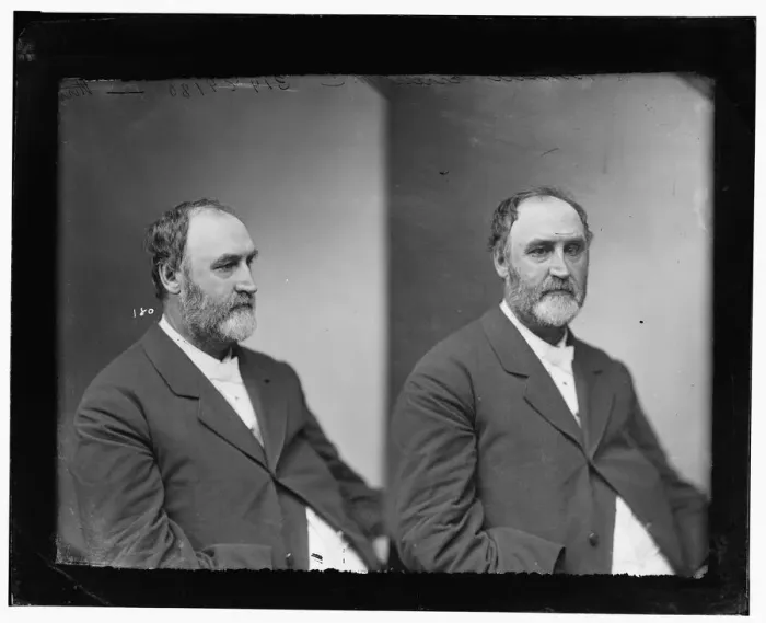 Framed Print : Russell Errett of Pennsylvania, between 1865 and 1880. Creator: Unknown Framed Print : Russell Errett of Pennsylvania, between 1865 and 1880. Creator: Unknown