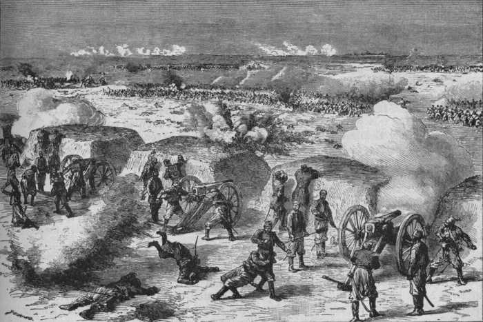 Framed Print : Russian Attack Upon A Turkish Redoubt, 1902 Framed Print : Russian Attack Upon A Turkish Redoubt, 1902