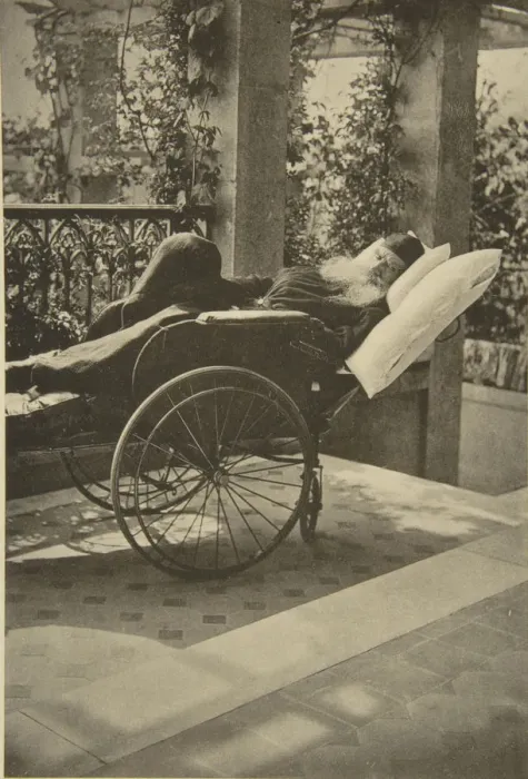 Framed Print : Russian author Leo Tolstoy recovering in Gaspra, Crimea, Russia, 1902. Artist: Sophia Tolstaya Framed Print : Russian author Leo Tolstoy recovering in Gaspra, Crimea, Russia, 1902. Artist: Sophia Tolstaya