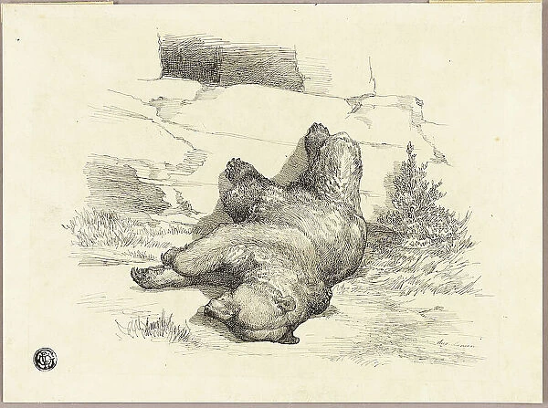 Russian Bear, n.d. Creator: Auguste-Andre Lancon