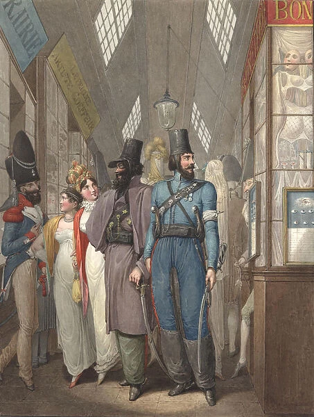 Russian Cossacks in Paris, 1914, 1814-1815