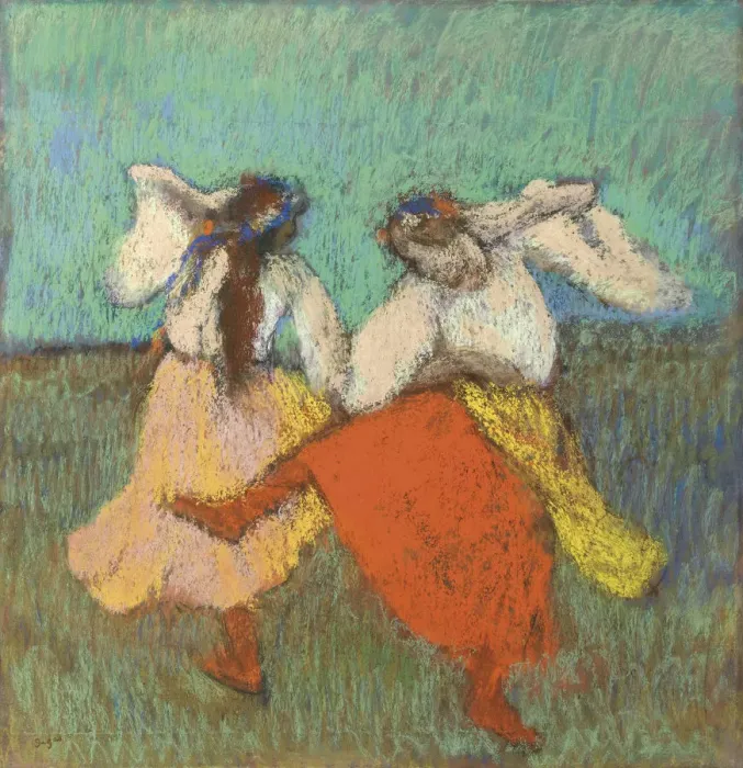 Framed Print : Russian Dancers (Danseuses Russes) Framed Print : Russian Dancers (Danseuses Russes)