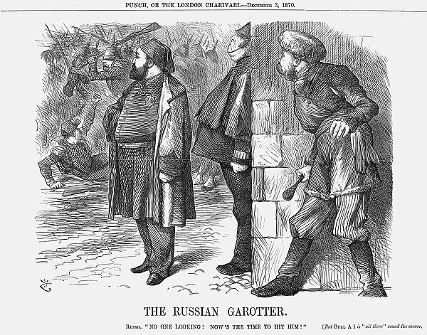 The Russian Garotter, 1870. Artist: Joseph Swain