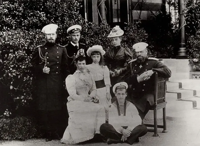 Framed Print : The Russian Imperial family, c1892-c1894 Framed Print : The Russian Imperial family, c1892-c1894