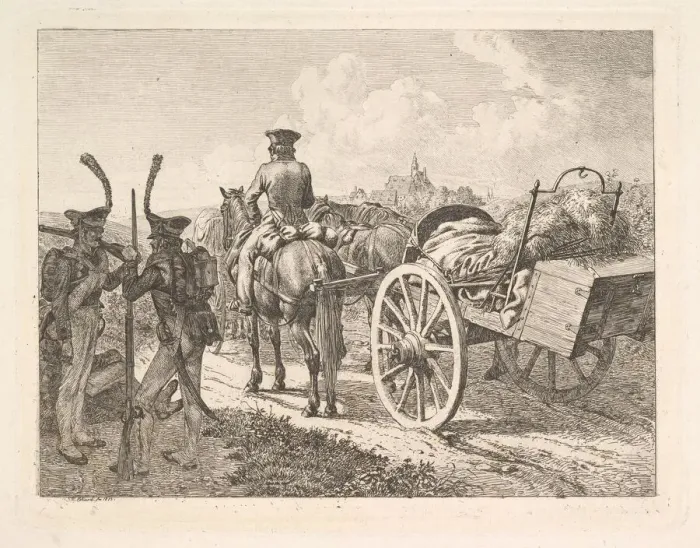 Framed Print : A Russian Mobile Forge, 1815. Creator: Johann Christian Erhard Framed Print : A Russian Mobile Forge, 1815. Creator: Johann Christian Erhard