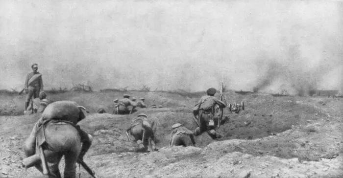 Framed Print : Russian offensive, Dzike Lani, Ternopil, Ukraine, First World War, 1 July 1917
