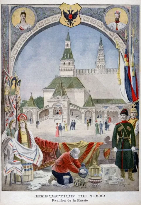 Framed Print : The Russian pavilion at the Universal Exhibition of 1900, Paris, 1900. Artist: Pierre Mejanel Framed Print : The Russian pavilion at the Universal Exhibition of 1900, Paris, 1900. Artist: Pierre Mejanel