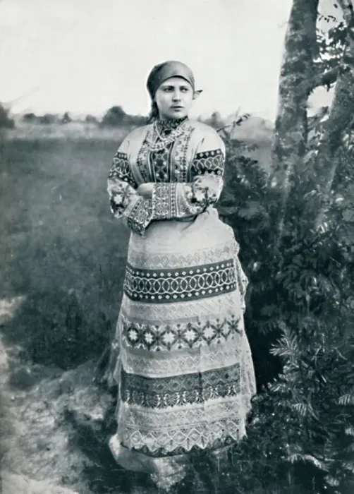 Framed Print : A Russian peasant in costume, 1912 Framed Print : A Russian peasant in costume, 1912