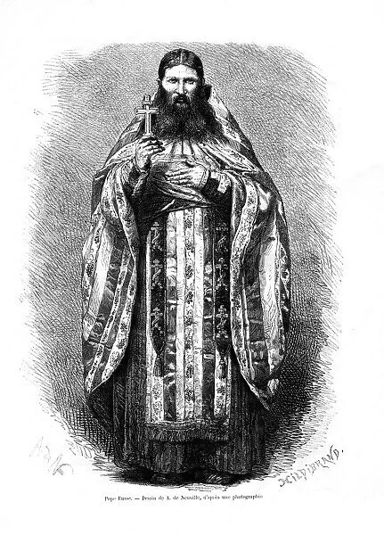 Russian pope, 1886. Artist: Hildibrand